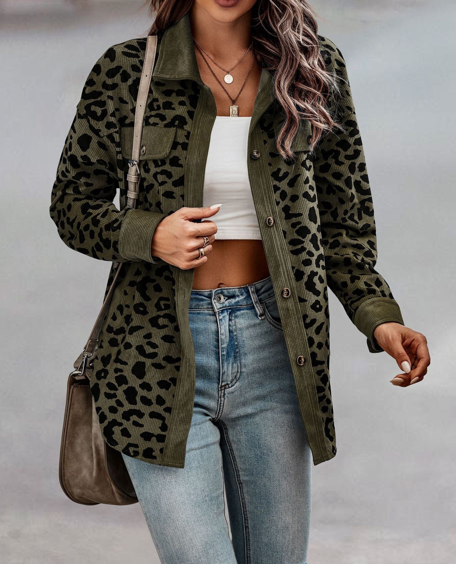 R&B | Leopardjacke Chic Premium Material Ideal für den Frühling - Image 2