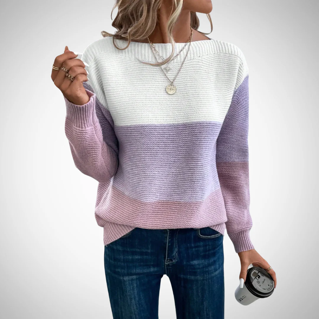 R&B | Modischer Strickpullover im Schlichten Design - Image 3