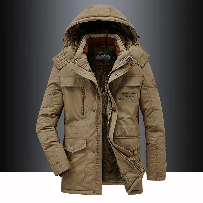 Lässige Wattierte Parka-Jacke – Warmer Isolierter Wintermantel - Image 3