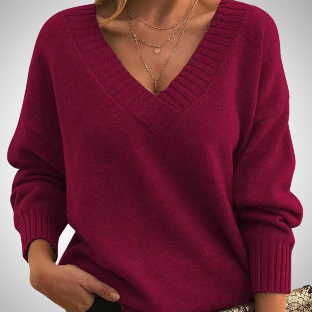 R&B | Relaxed V-Ausschnitt Pullover - Image 5