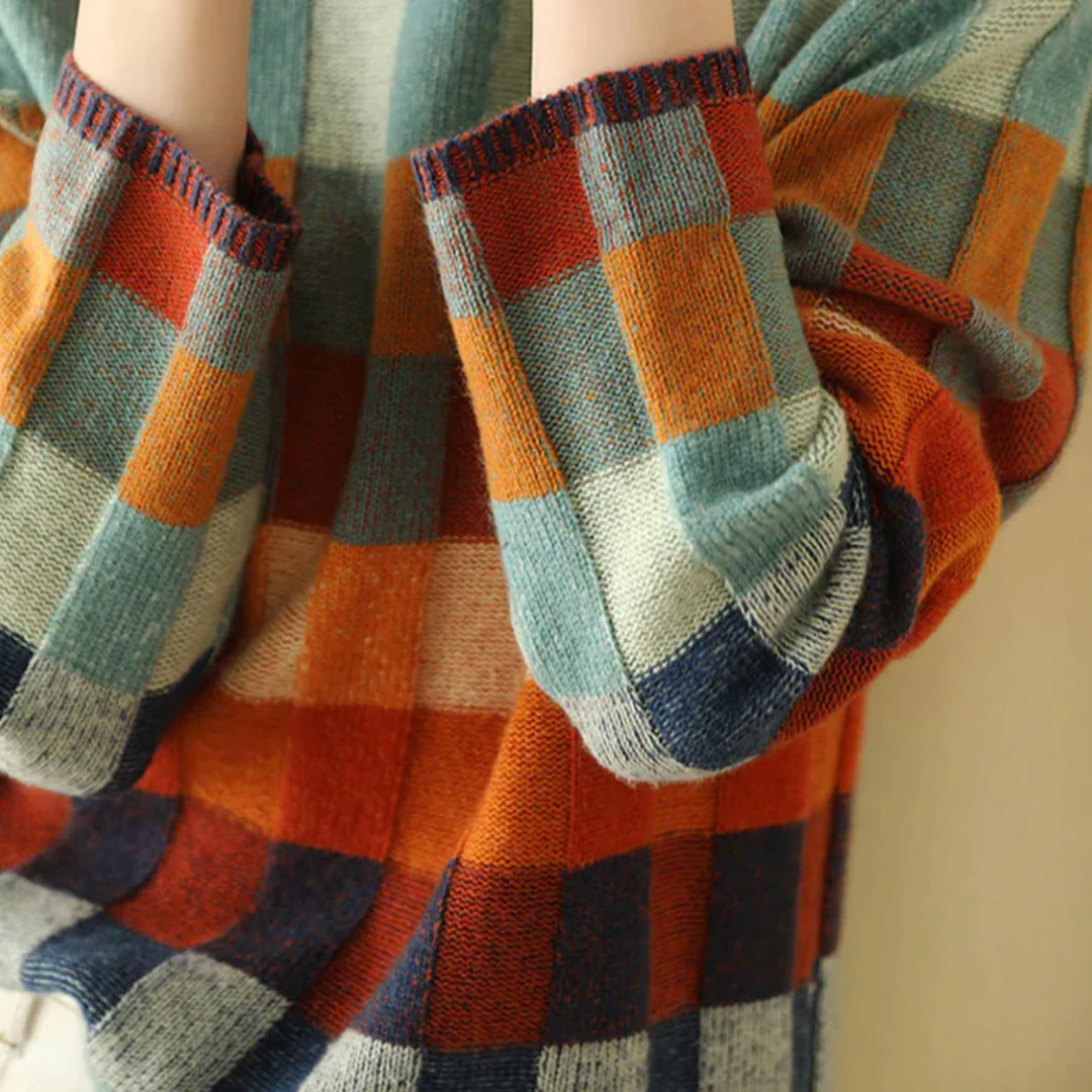 R&B | Retro Patchwork Pullover - Image 2