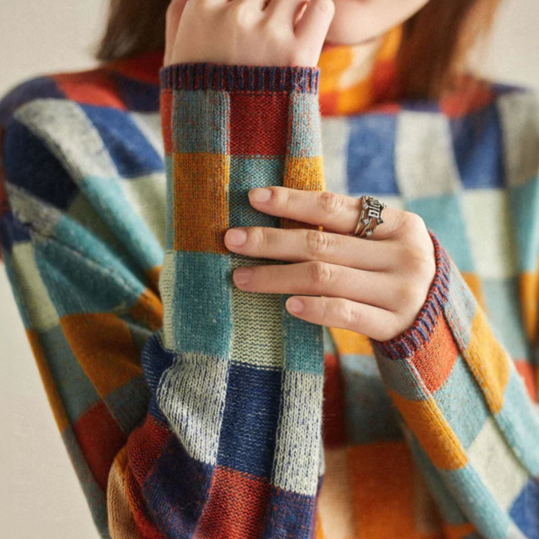 R&B | Retro Patchwork Pullover - Image 3