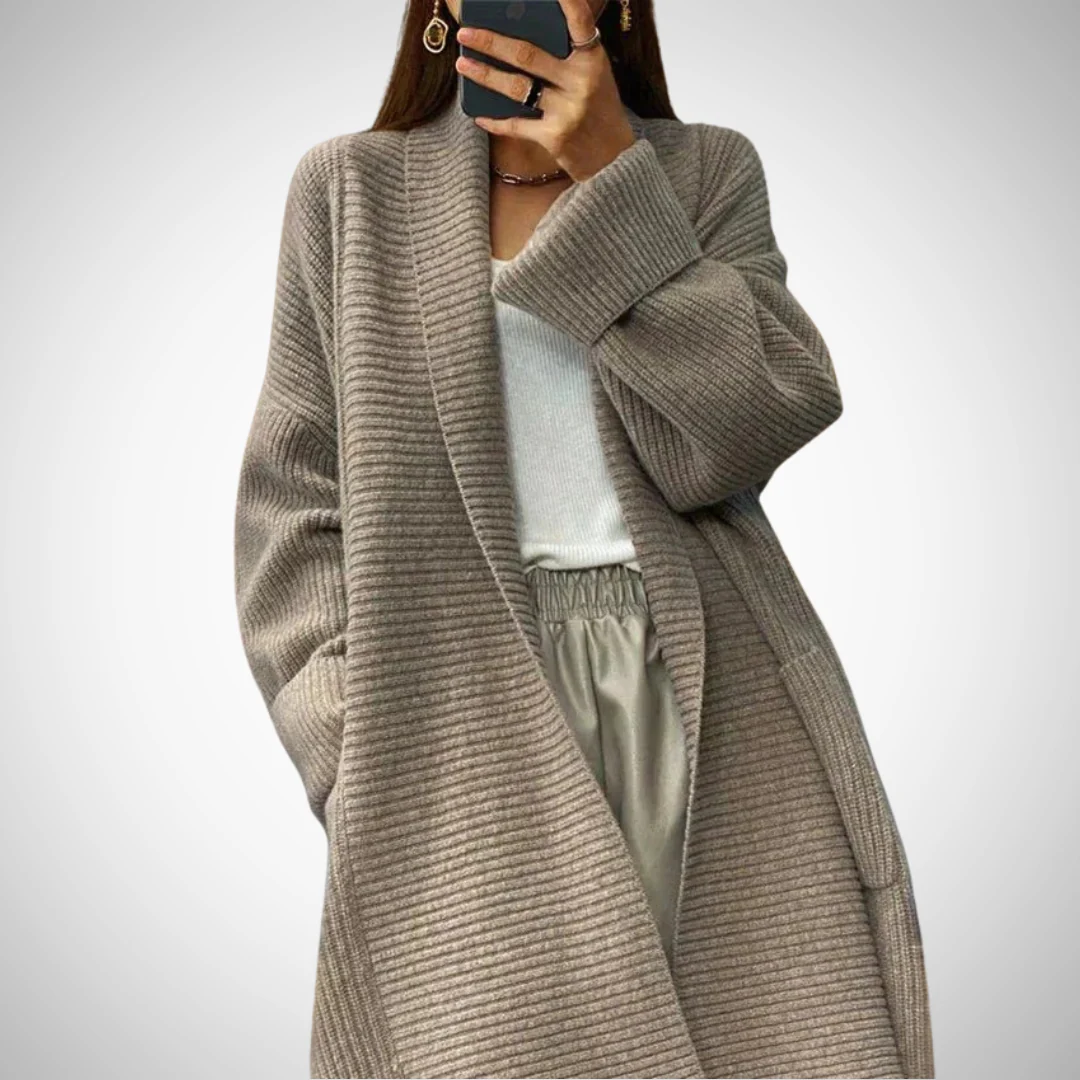 R&B | Rippstrick Strickjacke - Image 3