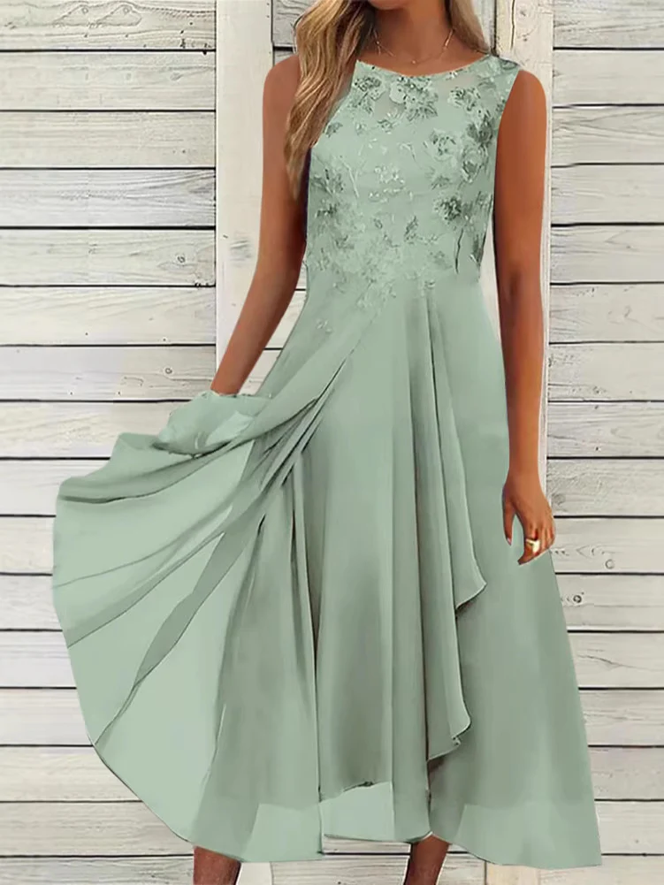 R&B | Damen Elegantes Sommerkleid Leicht & Feminin Geschnitten - Image 2