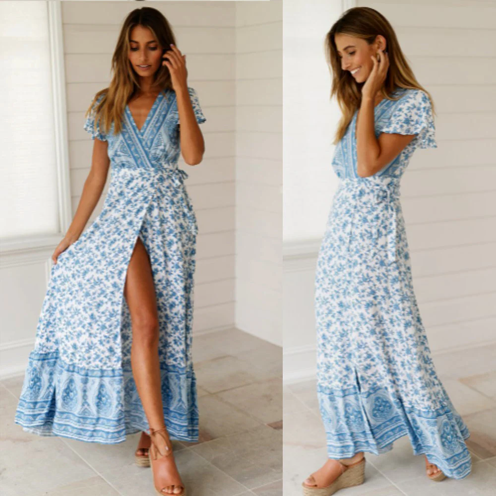 R&B | Sexxy Kleider für Frauen Blumenkleid - Image 13