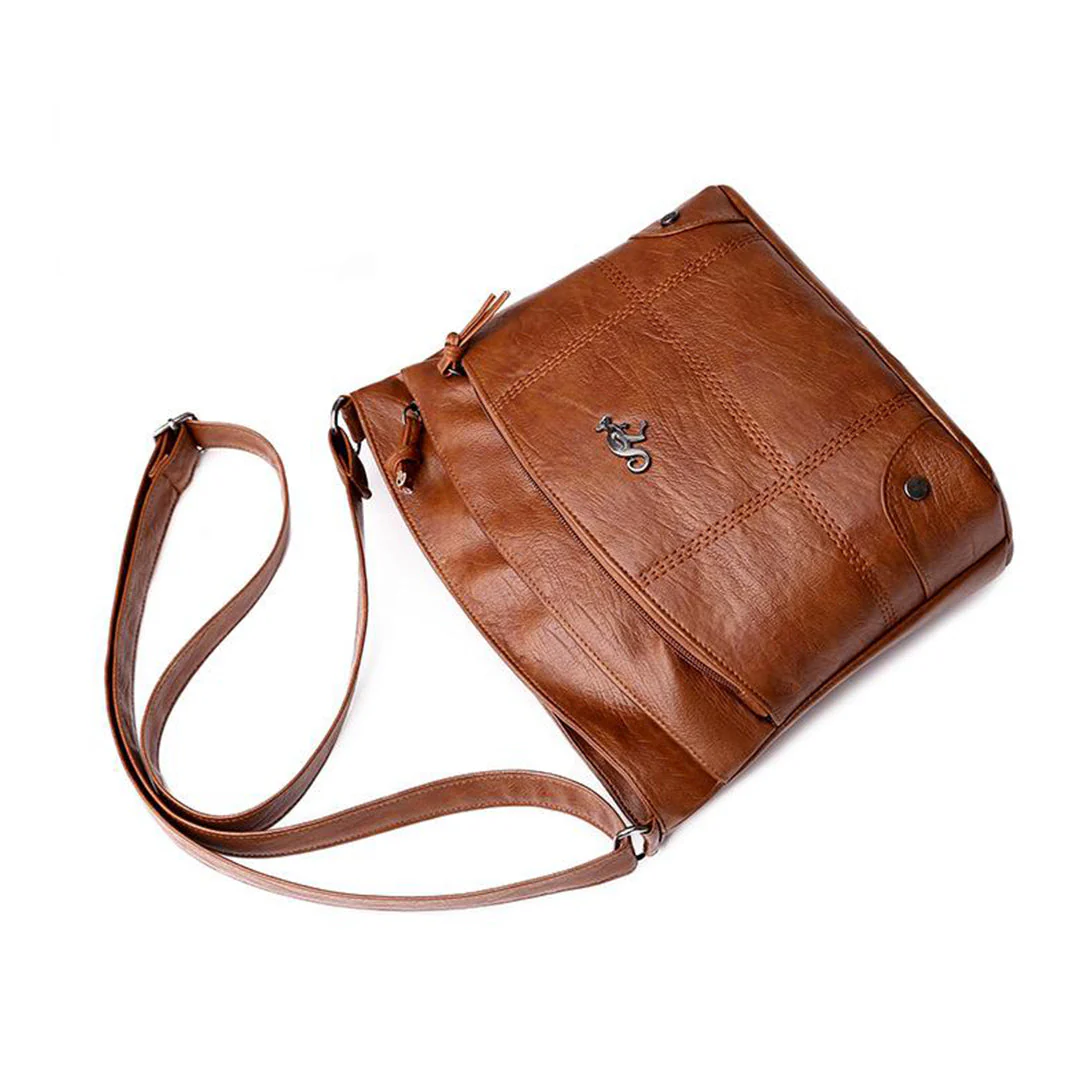 R&B | Vintage Leder Umhängetasche für Damen - Image 5