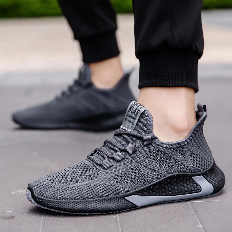 Herren Atmungsaktive Fitness-Sneaker mit flexibler Dämpfungstechnologie R&B - Image 6