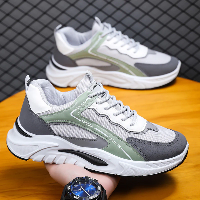 Herren Atmungsaktive Lauf-Sneakers mit dämpfender Sohle R&B - Image 7