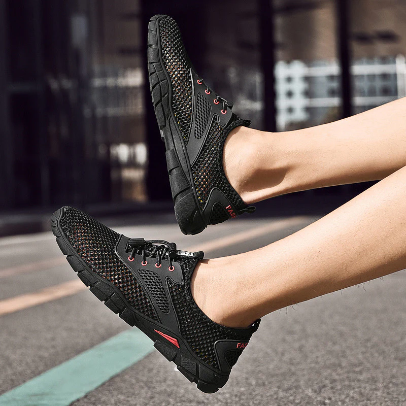 Herren Atmungsaktive Lauf- und Freizeitschuhe R&B - Image 7
