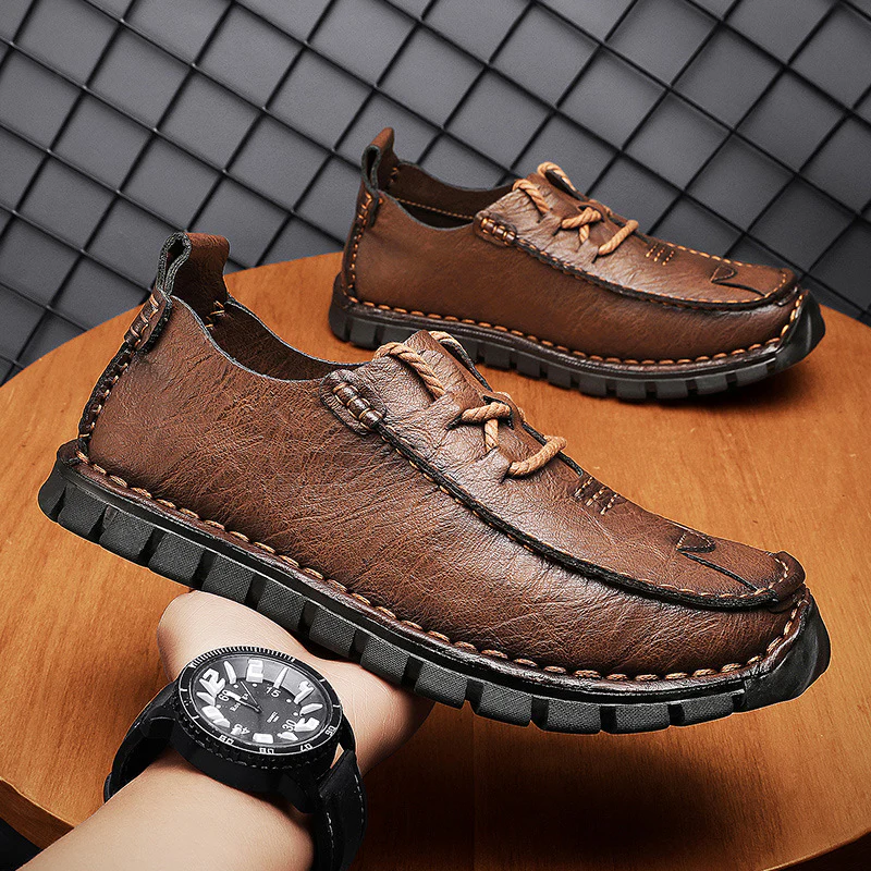 Herren Bequeme Mokassins mit flexibler Sohle und robustem Design R&B - Image 8