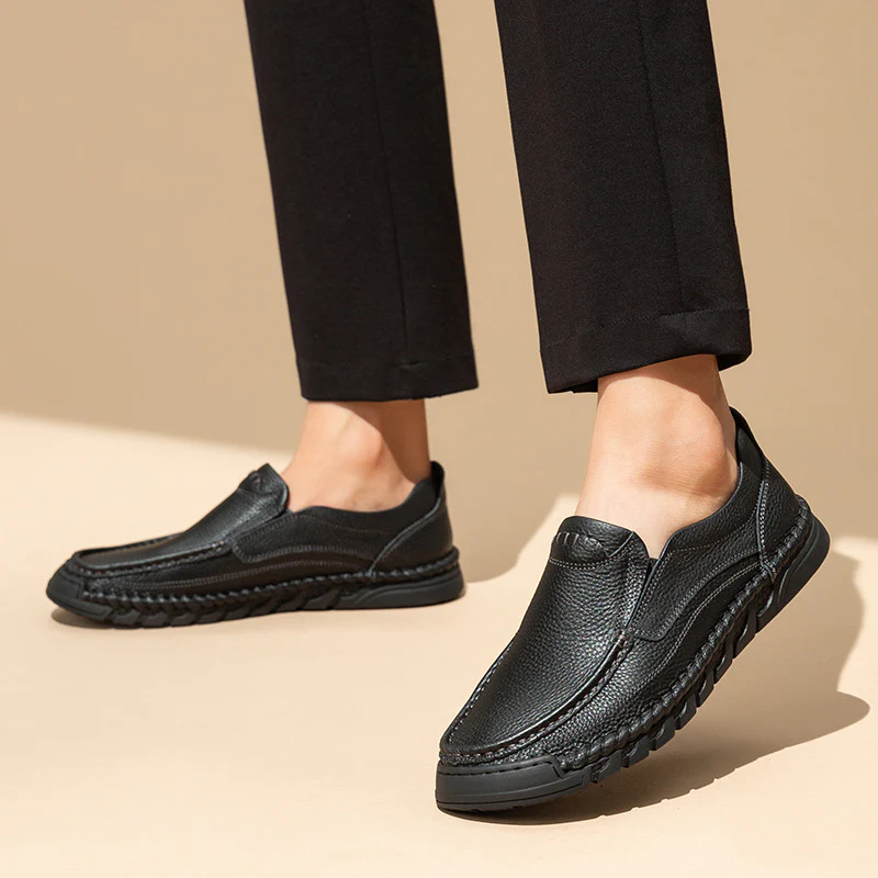 Herren bequeme Mokassinschuhe R&B - Image 4