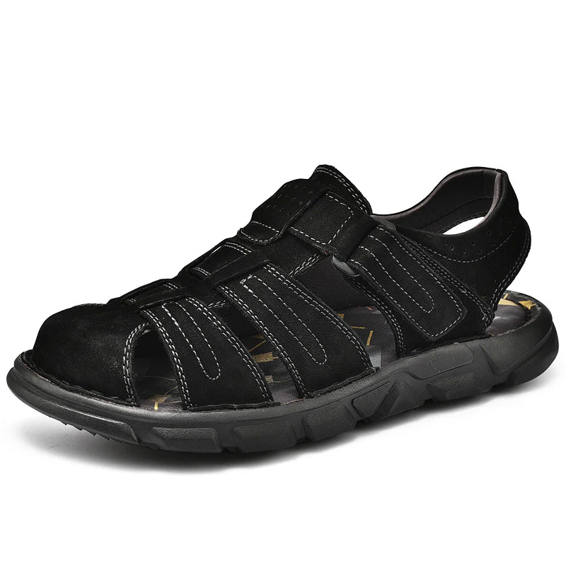 Herren bequeme Sandalen aus hochwertigem Leder R&B - Image 6