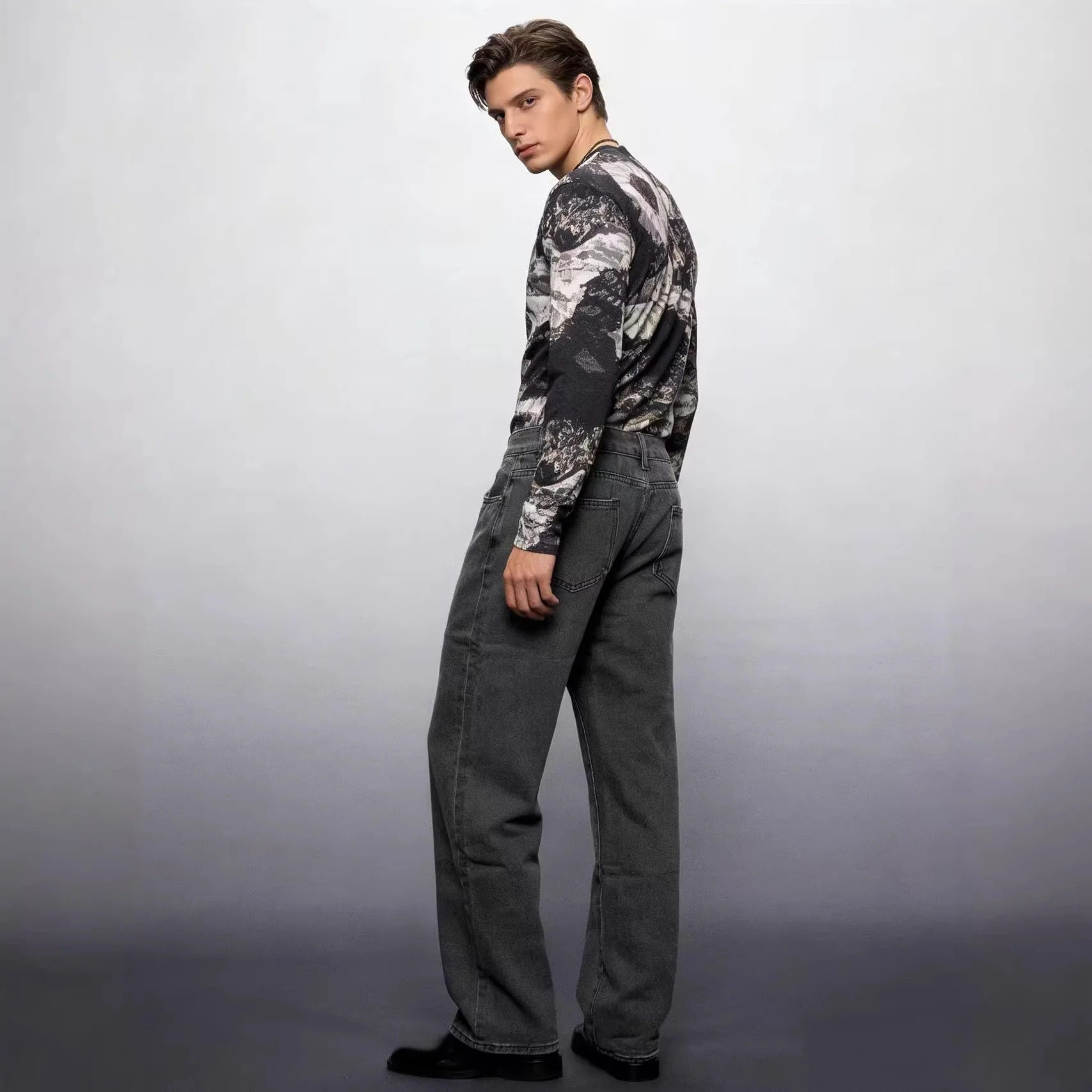 Herren Cargo-Jeans mit praktischen Taschen und lässigem Schnitt R&B - Image 3