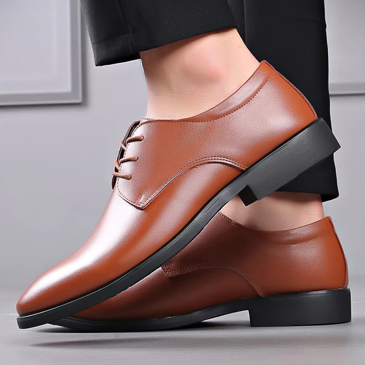 Herren Elegante Schnürschuhe im klassischen Design R&B - Image 2