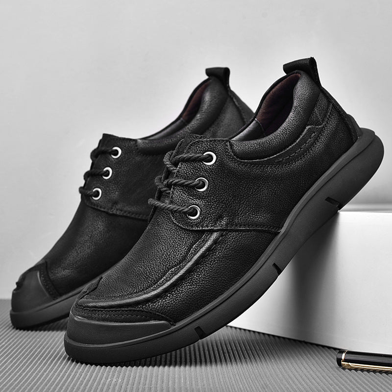 Herren Komfortable Lederschuhe R&B - Image 7
