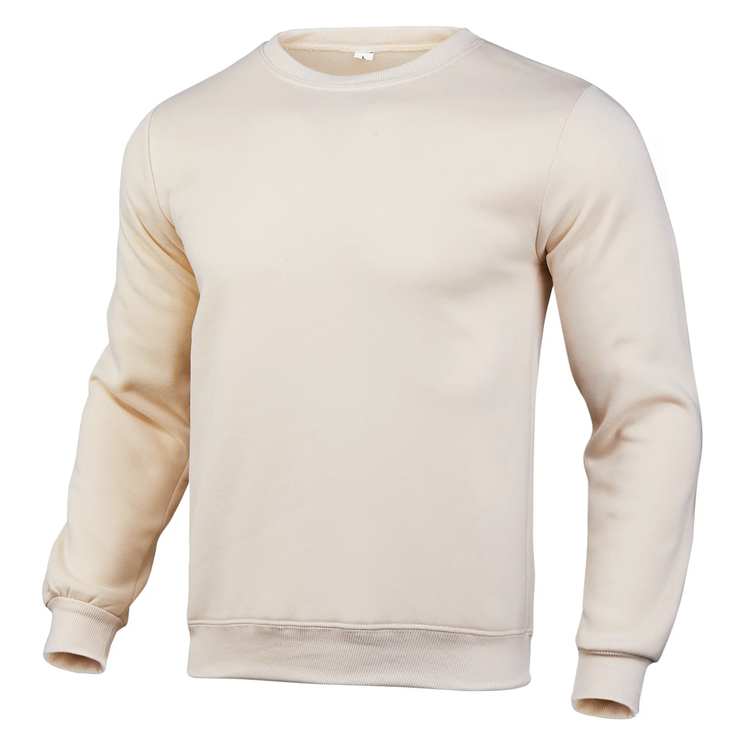 Herren Komfortabler Rundhals-Pullover aus hochwertigem Baumwollmix R&B - Image 4