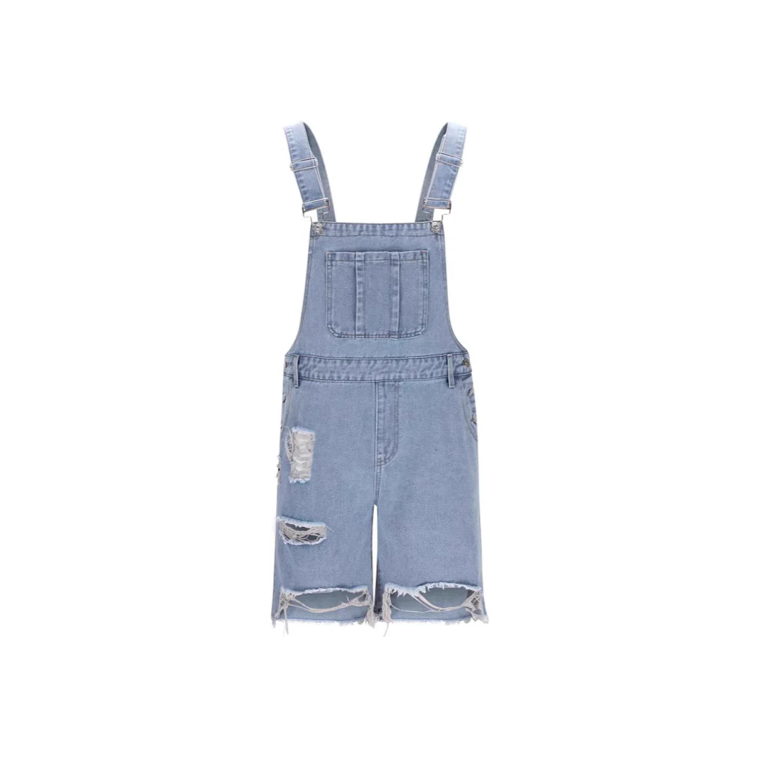 Herren Lässige Jeans-Latzhose R&B - Image 5