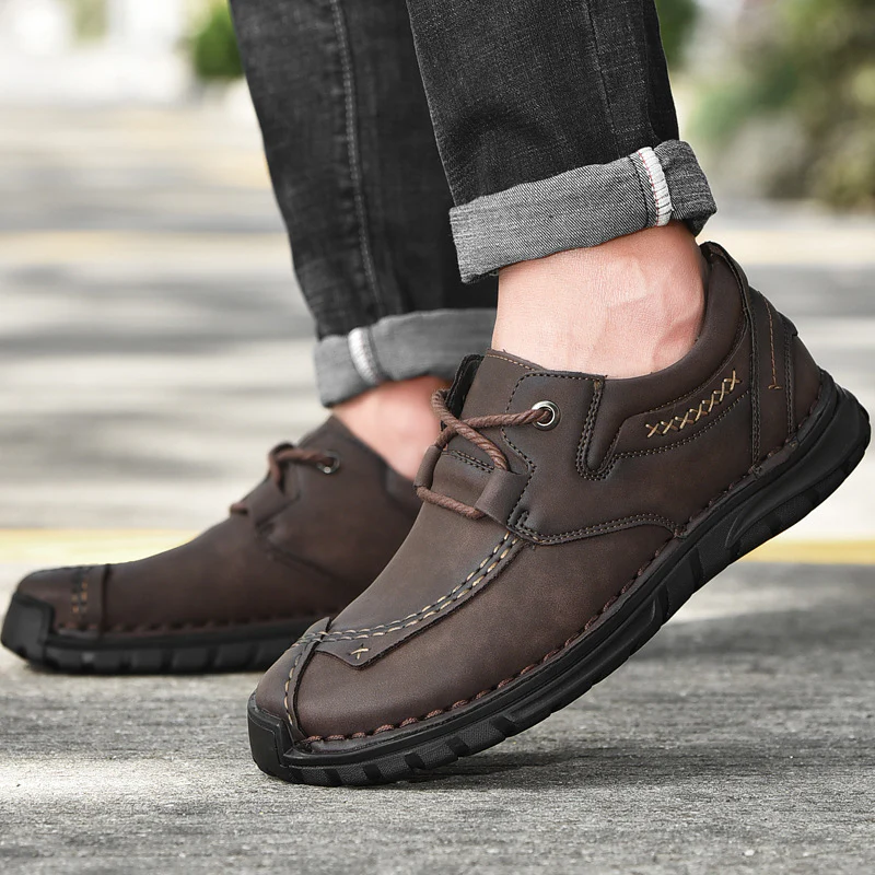 Herren lässige Lederschuhe R&B - Image 7