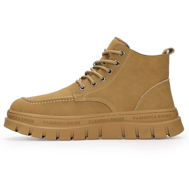 Herren modische Ankle Boots mit rutschfester Profilsohle und verstärktem Knöchel R&B - Image 3
