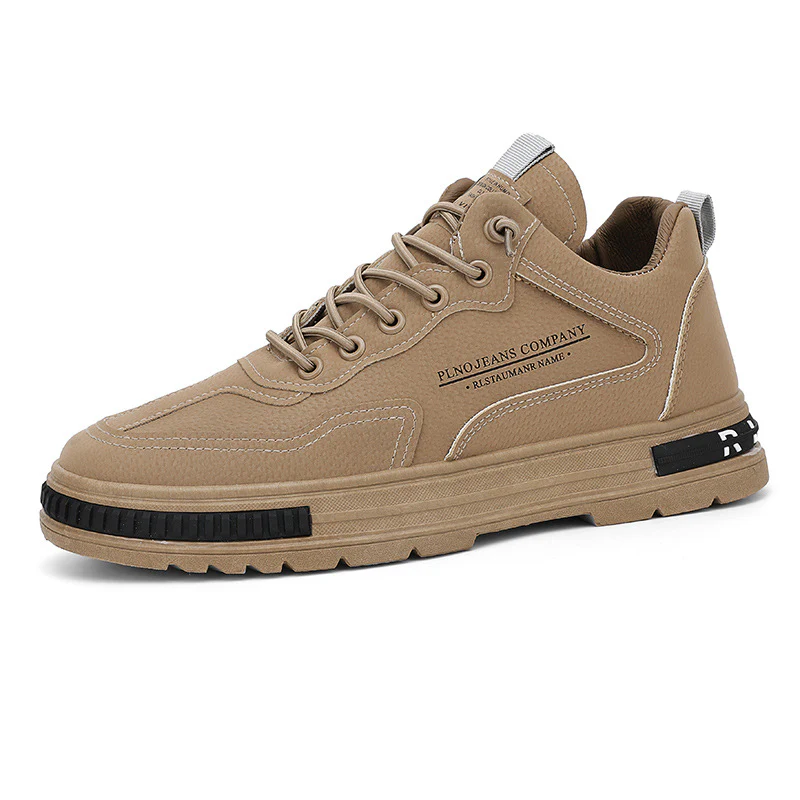 Herren Modische Leder Sneakers mit atmungsaktiver Konstruktion R&B - Image 5