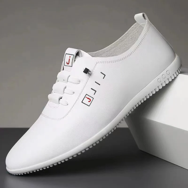 Herren modische Schnürschuhe aus hochwertigem Leder R&B - Image 6
