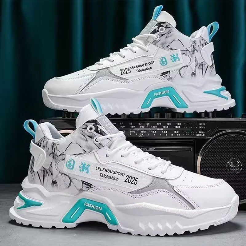 Herren Modische Sport-Sneaker mit stylischem Design und dämpfender Sohle R&B - Image 3