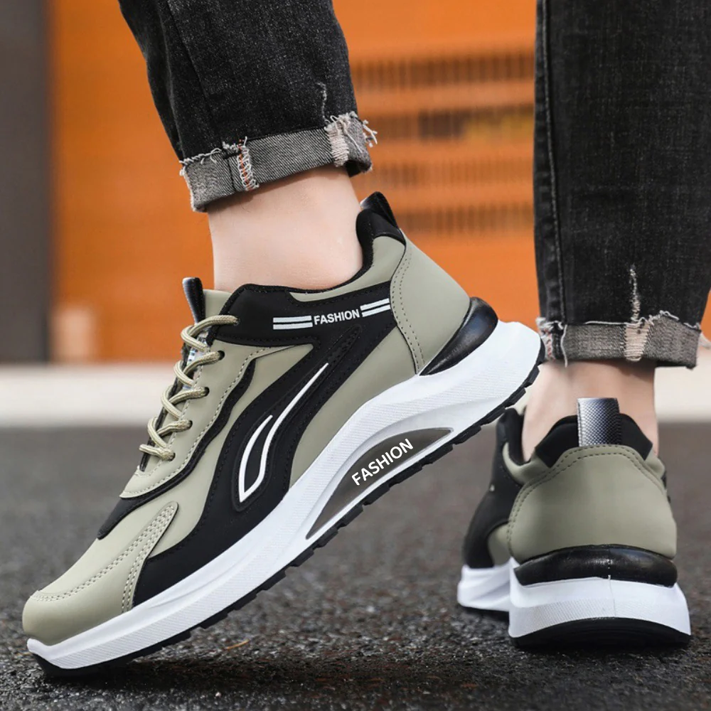 Herren Modische und komfortable Sneakers mit atmungsaktivem Obermaterial und dämpfender Laufsohle R&B - Image 4