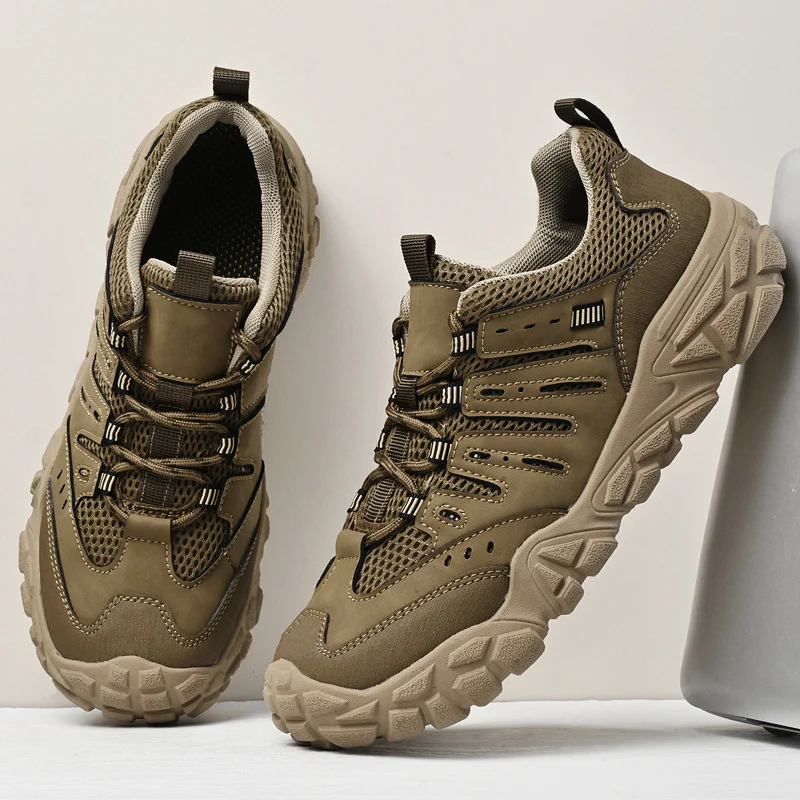 Herren Multifunktionale Outdoor-Sneakers mit rutschfester Sohle und atmungsaktivem Obermaterial R&B - Image 6