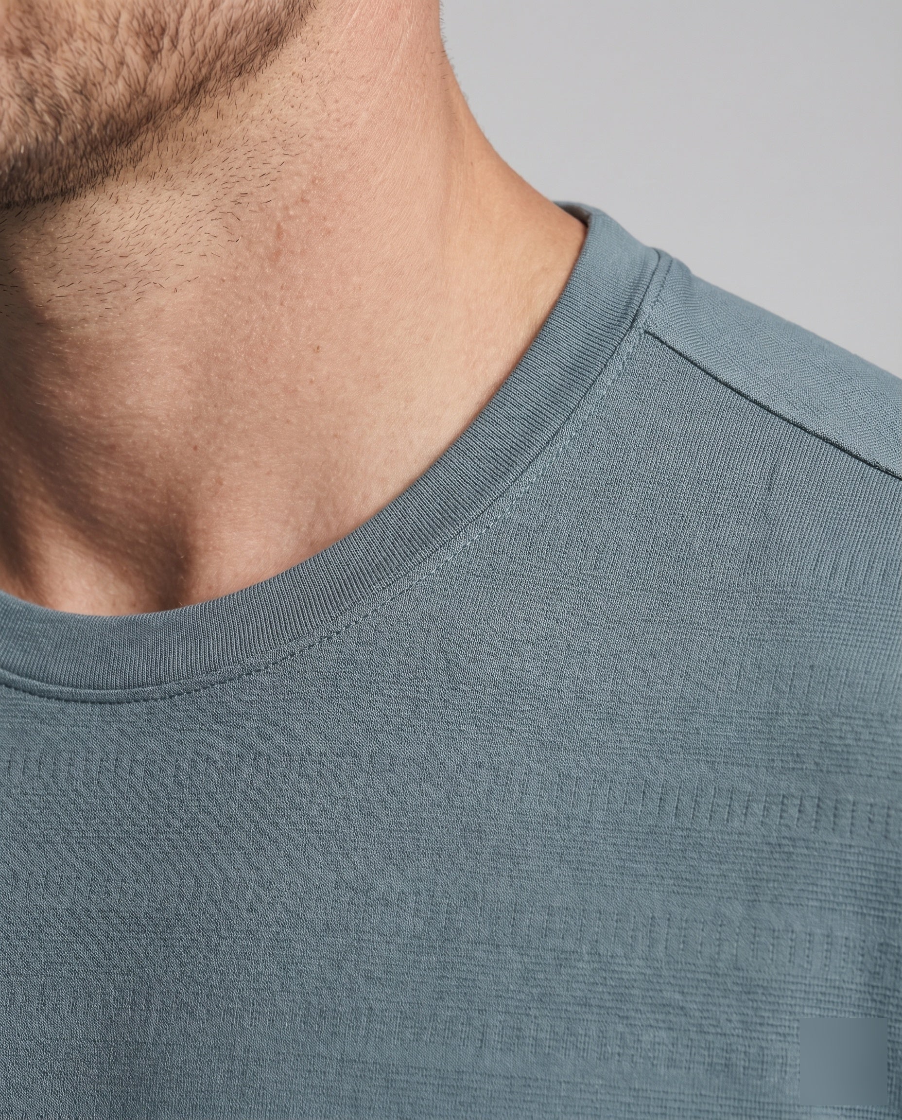 Herren Funktionsshirt Atmungsaktiv Jersey Rundhals - Image 3