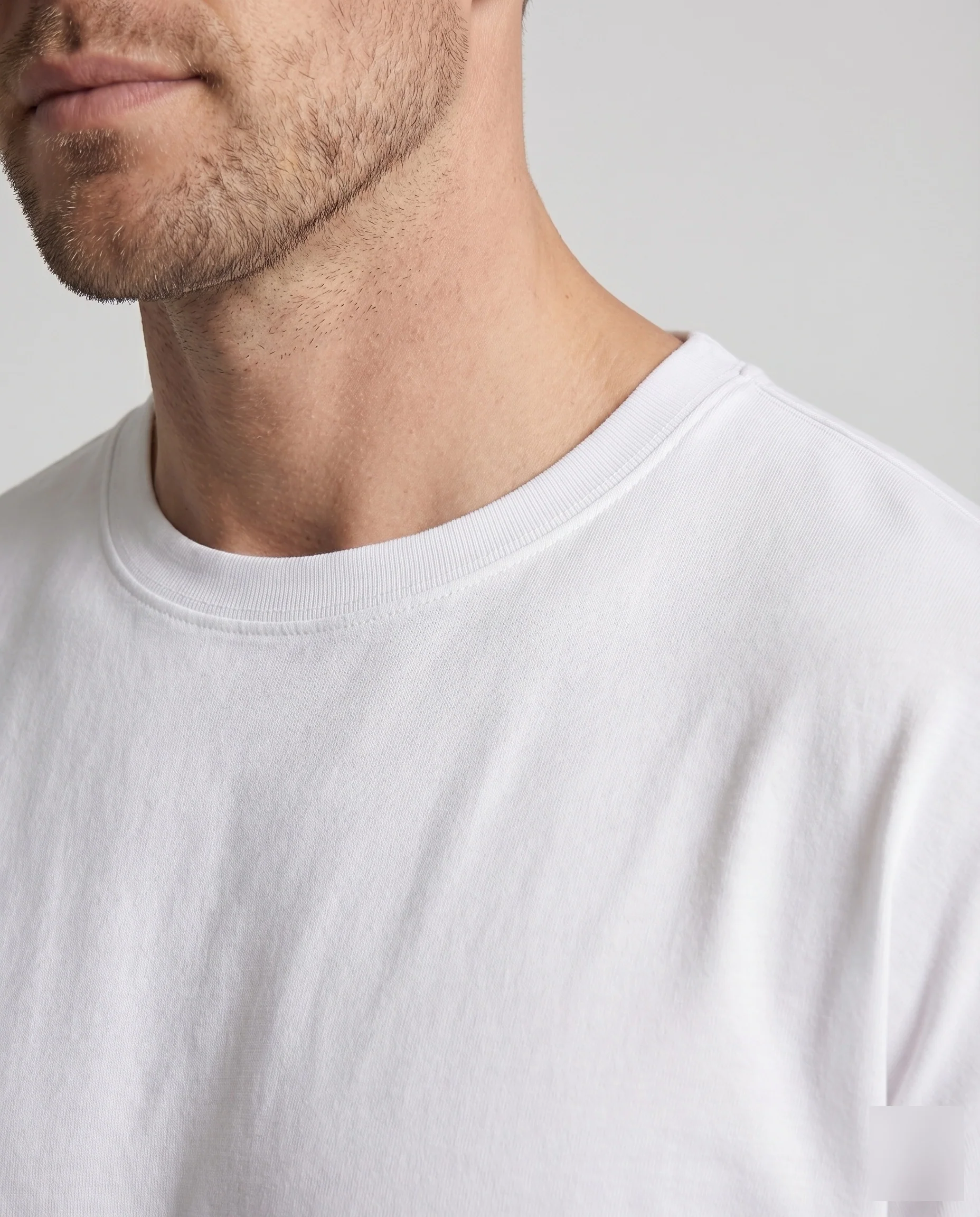 Herren Hemdkragen-Blouson Nappa-Optik Kastig Minimalistisch - Image 3
