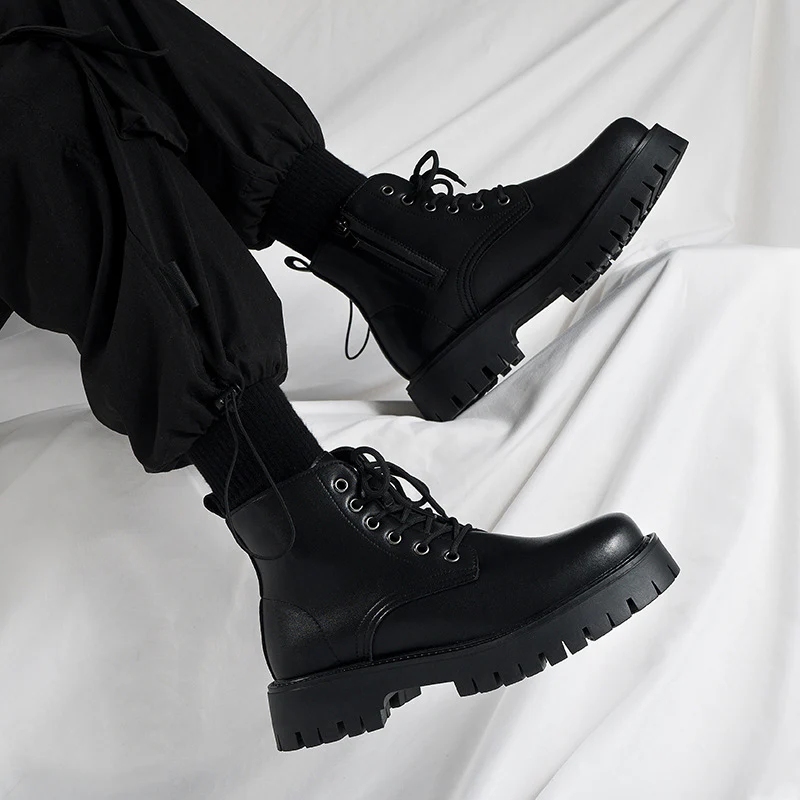 Herren Robuste Schnürstiefel mit rutschfester Sohle und strapazierfähigem Obermaterial R&B - Image 6