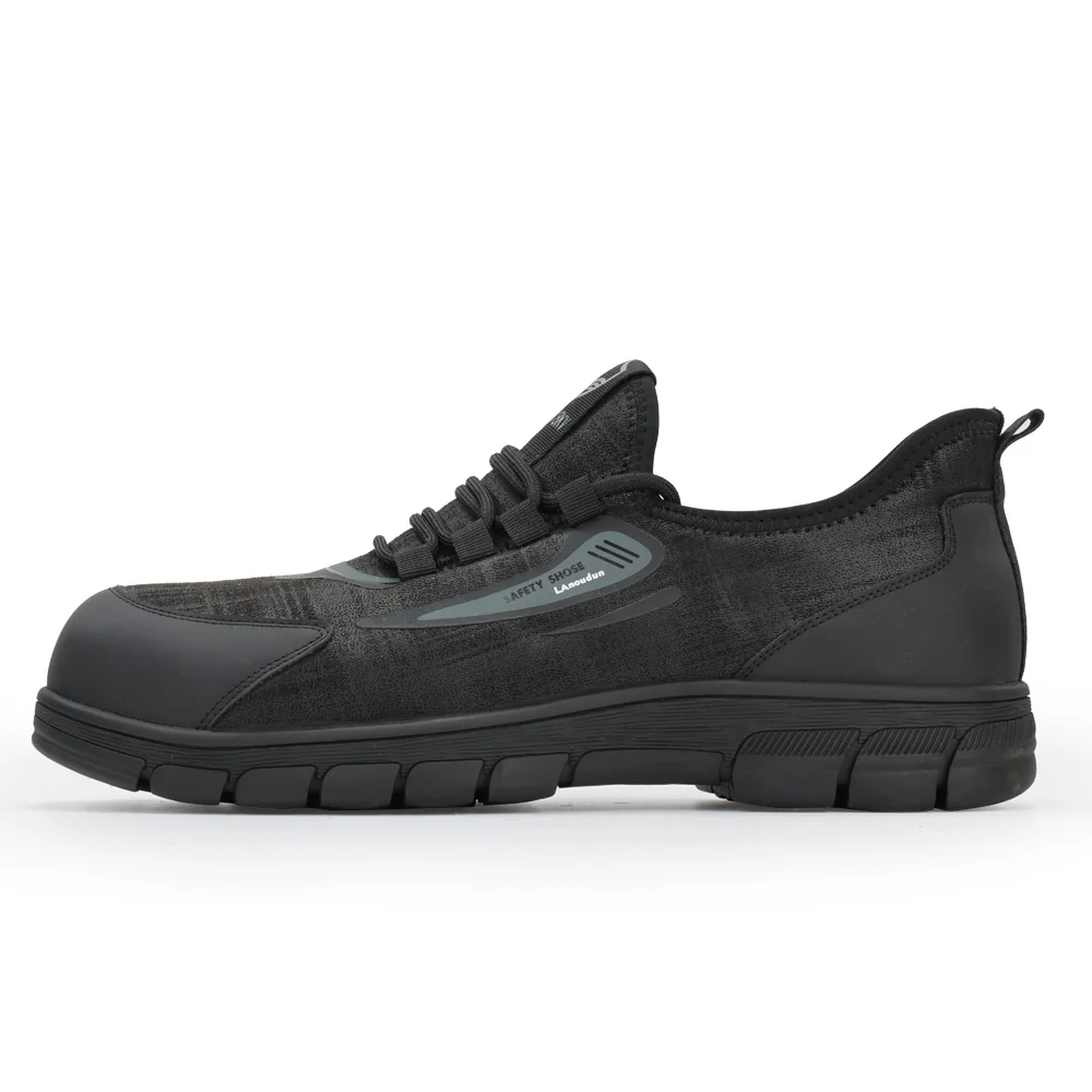 Herren strapazierfähige Sicherheits-Sportschuhe mit stoßdämpfender Sohle und verstärktem Zehenschutz R&B - Image 3