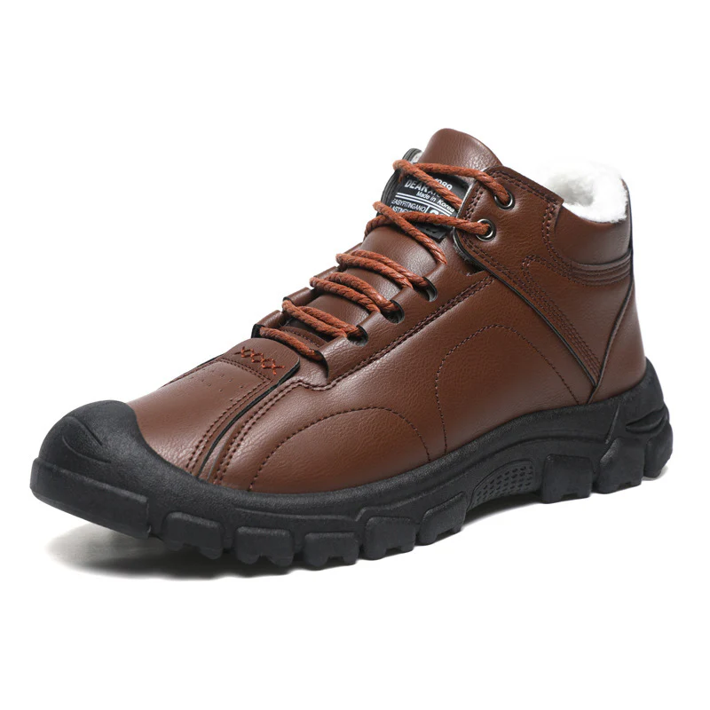Herren Robuste und warme Winterstiefel mit rutschfester Sohle R&B - Image 4