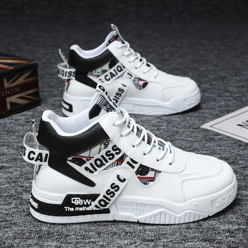 Herren Sportliche High-Top Sneaker mit modischem Design R&B - Image 2