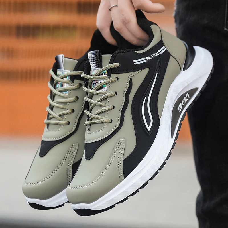 Herren Sportliche Komfort-Sneaker mit dämpfender Laufsohle und atmungsaktivem Mesh-Obermaterial R&B - Image 4