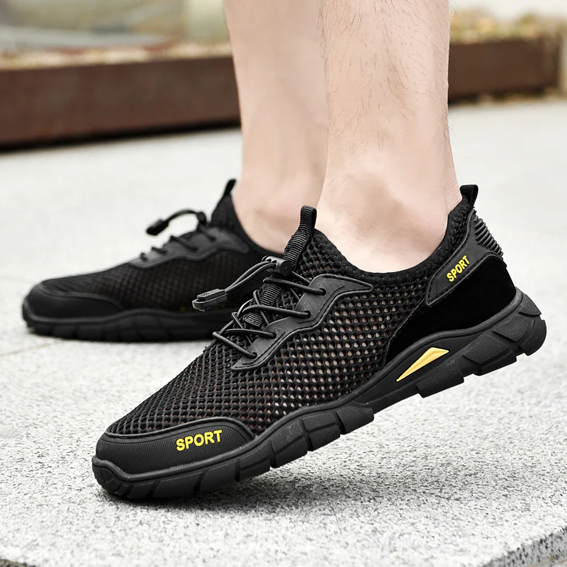Herren Sportliche Mesh-Sneaker mit rutschfester Sohle R&B - Image 6