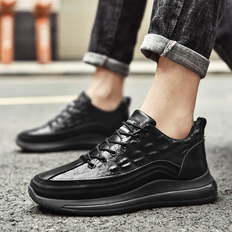 Herren Sportliche Sneaker mit rutschfestem Profil und atmungsaktivem Obermaterial R&B - Image 3
