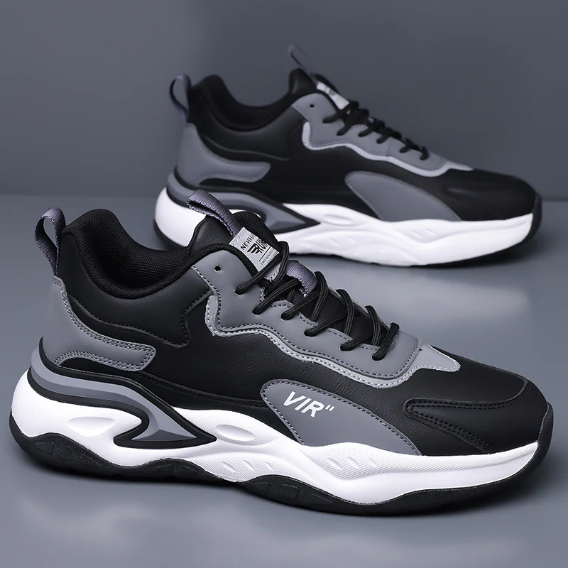 Herren Sportliche Trekkingsneakers mit atmungsaktivem Obermaterial und stoßdämpfender Sohle R&B - Image 4