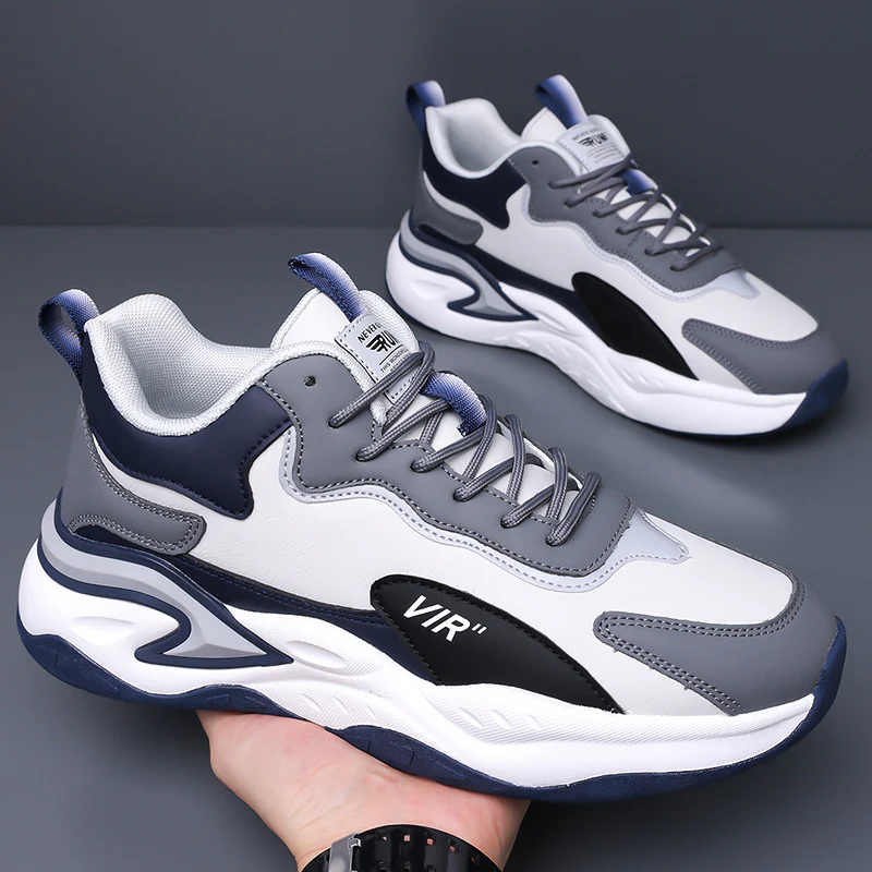 Herren Sportliche Trekkingsneakers mit atmungsaktivem Obermaterial und stoßdämpfender Sohle R&B - Image 7