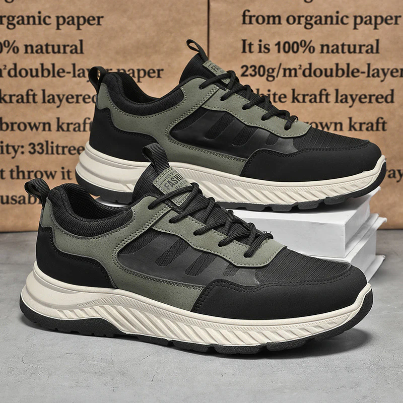Herren Sportliche und atmungsaktive Sneakers mit stoßdämpfender Sohle R&B - Image 4