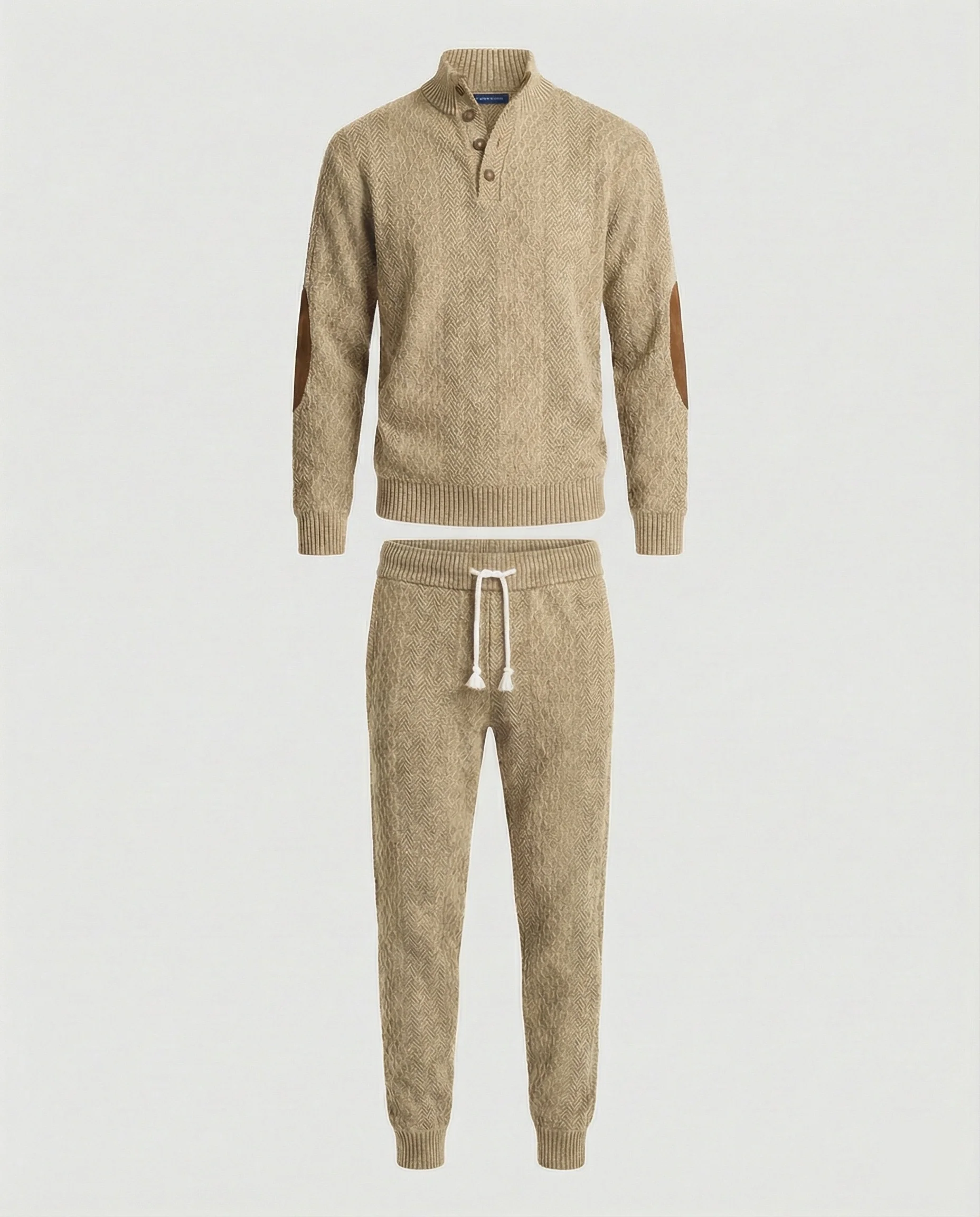 Herren Strickanzug mit Stehkragen - Image 4