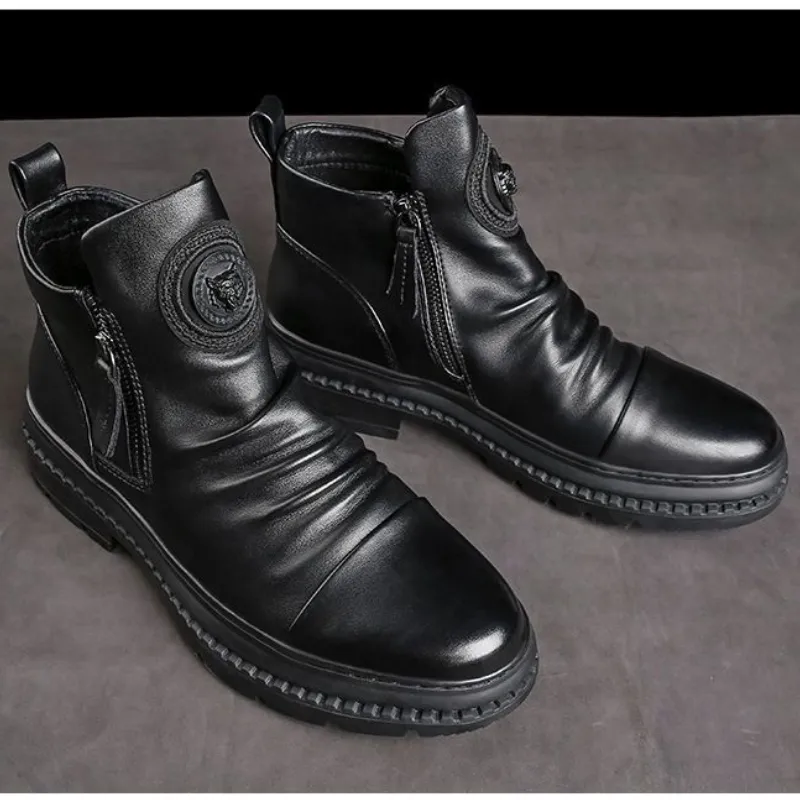 Herren Lederstiefel R&B - Image 4