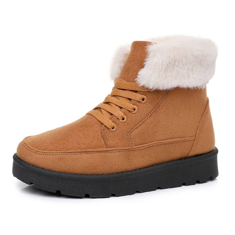 Kuschelige Damen-Winterstiefel mit Fellfutter R&B R&B - Image 7