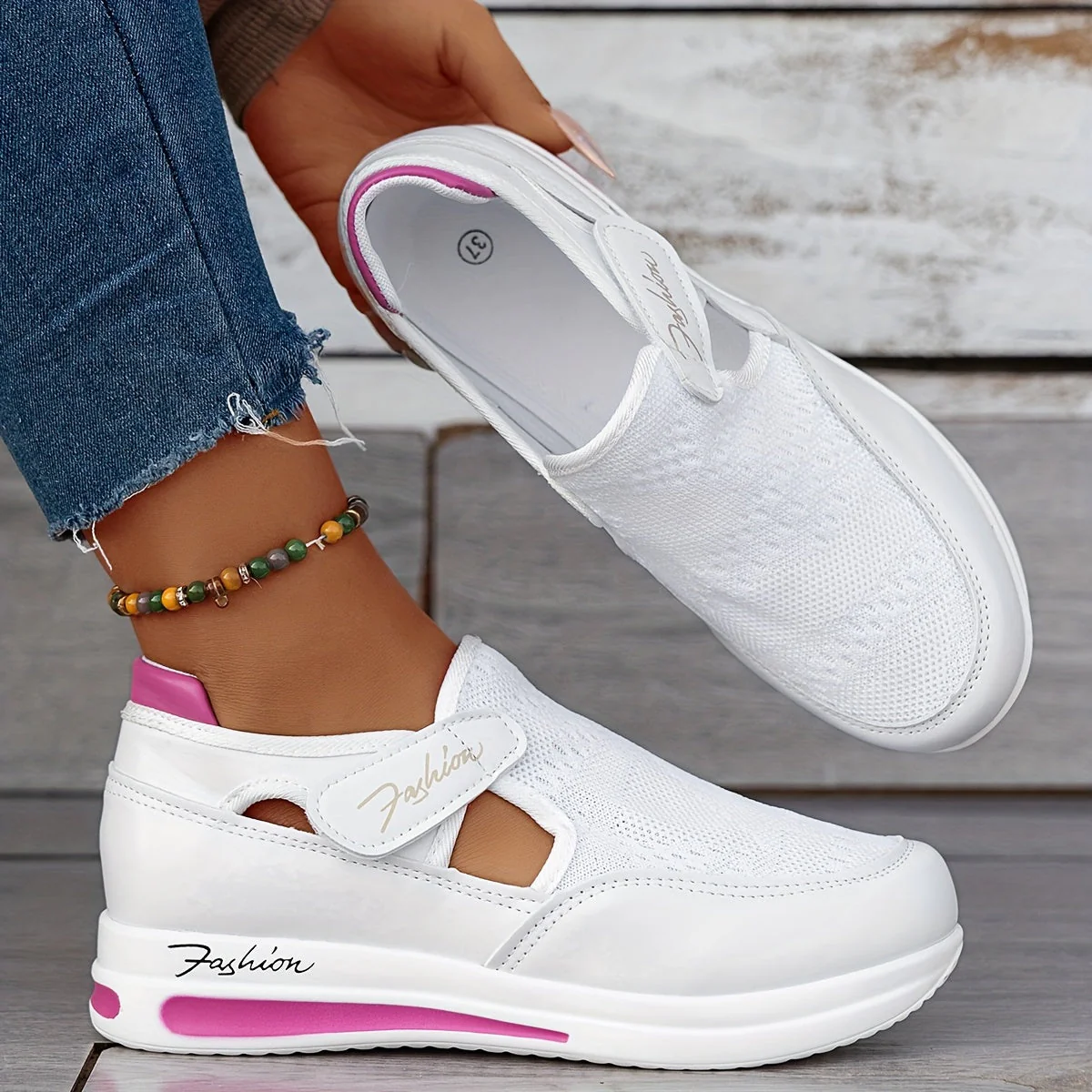 orthopädische Damen-Sneaker, atmungsaktiv und bequem. R&B R&B - Image 19