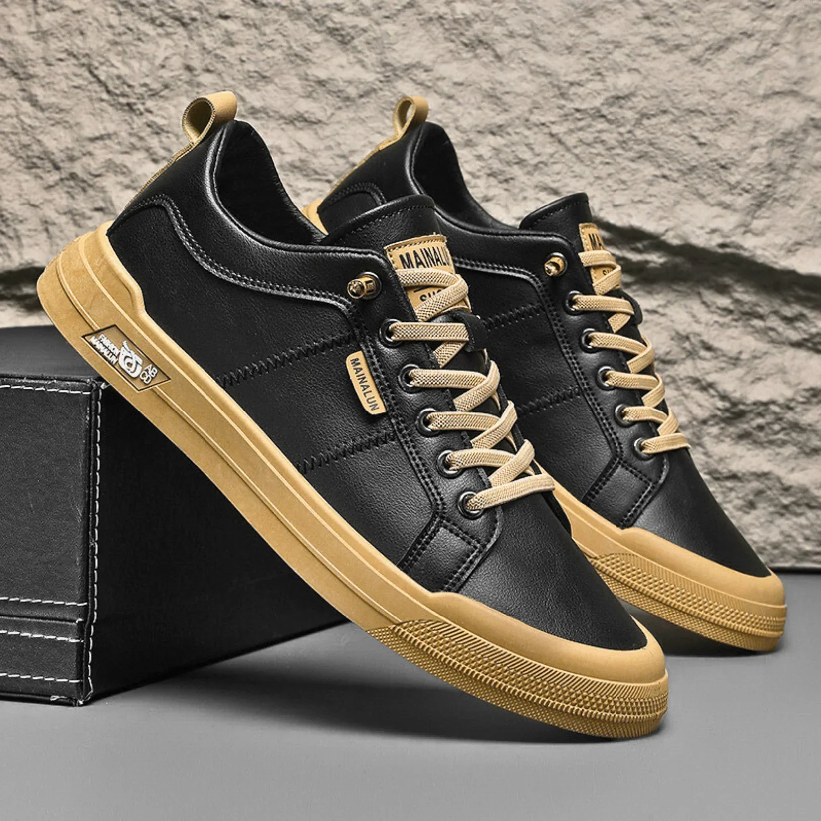 Premium Leder-Sneaker R&B R&B - Image 8