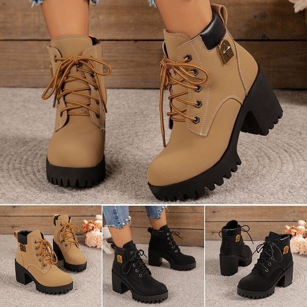 Retro-Damen-Stiefeletten R&B R&B - Image 6