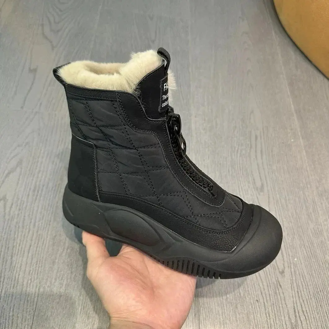 Retro-Winter-Schneestiefel R&B R&B - Image 3