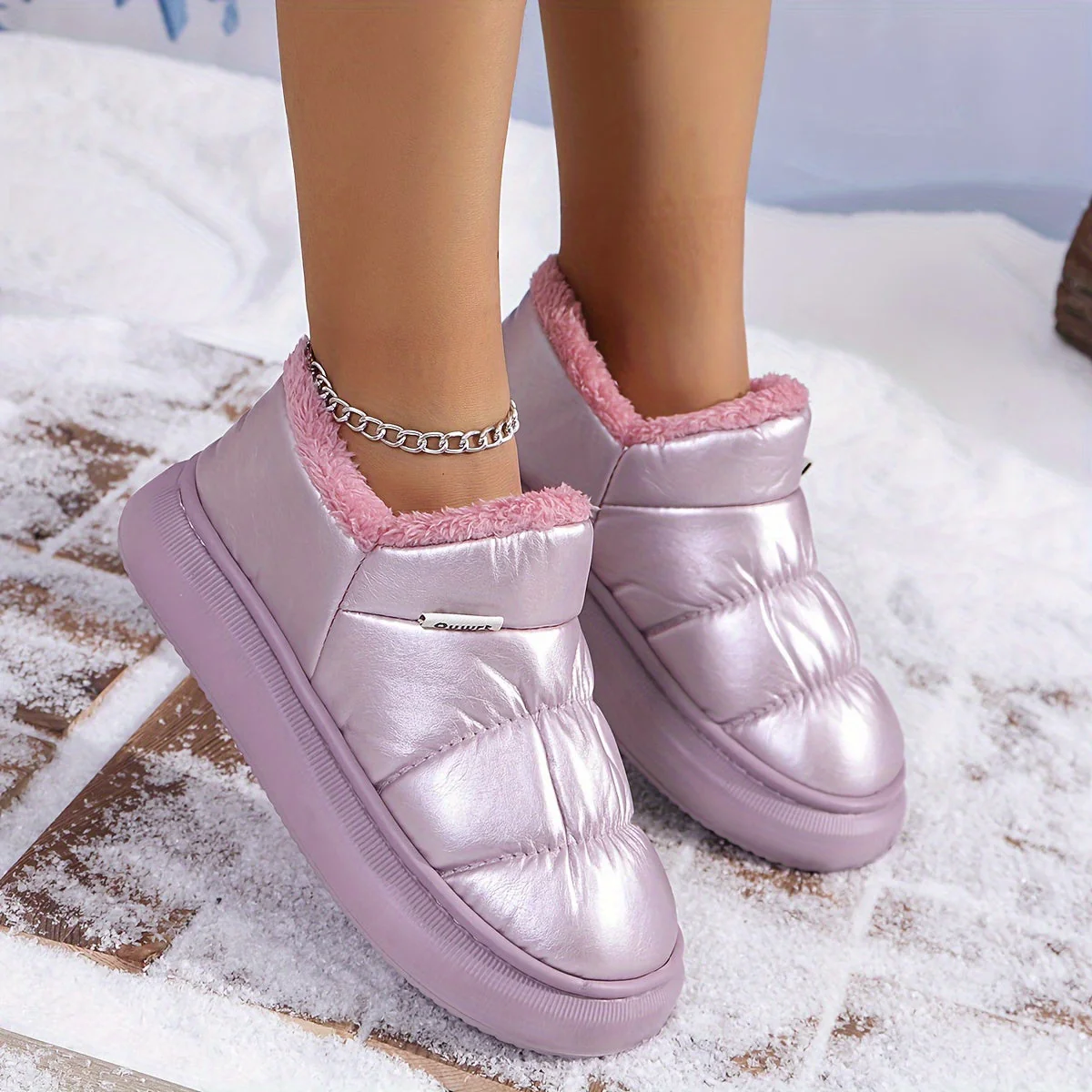 Slip-On Schneestiefel für Damen, gemütlich & funktional R&B R&B - Image 3