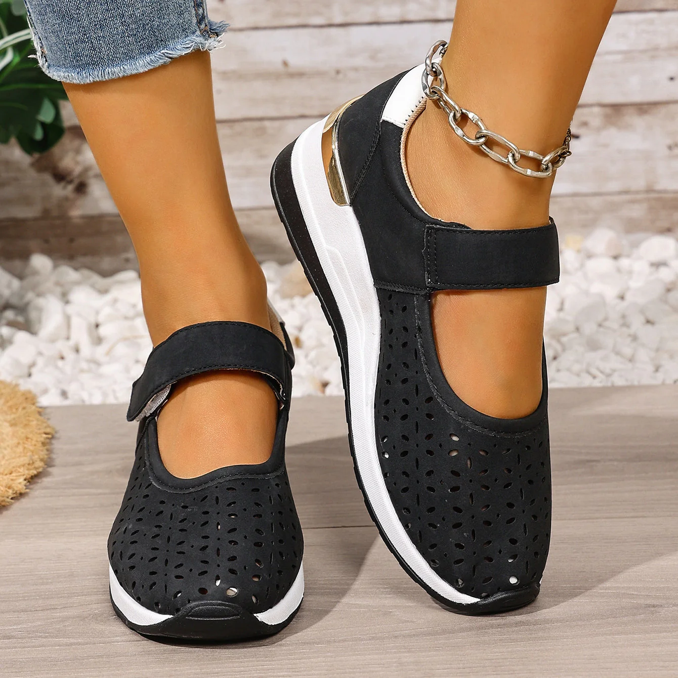 stilvolle orthopädische Turnschuhe mit atmungsaktivem Design R&B R&B - Image 11
