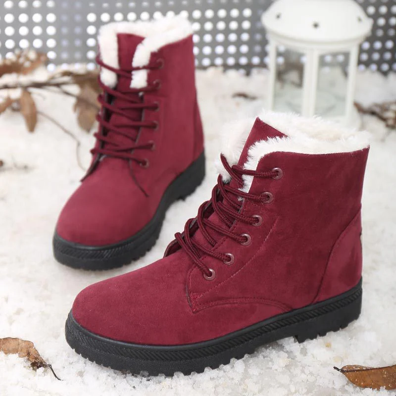 Stylische Schneestiefel mit Fellfutter R&B R&B - Image 2